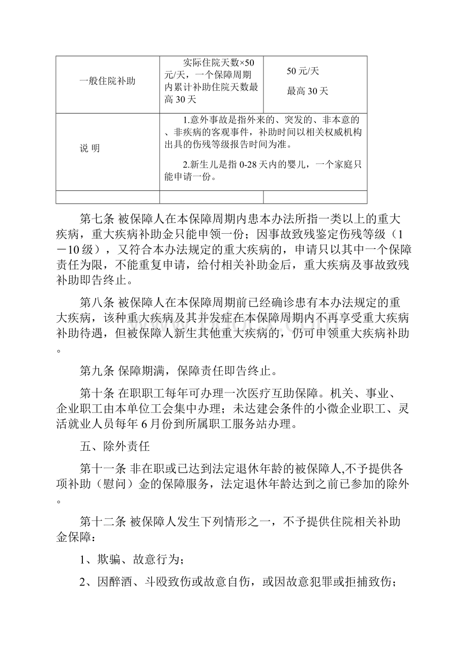 厦门第十四期职工医疗互助保障办法厦门大学工会.docx_第3页