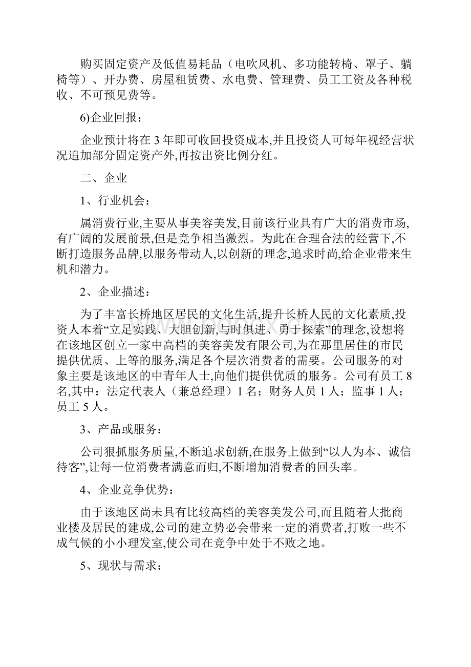 美容美发商业计划书.docx_第3页