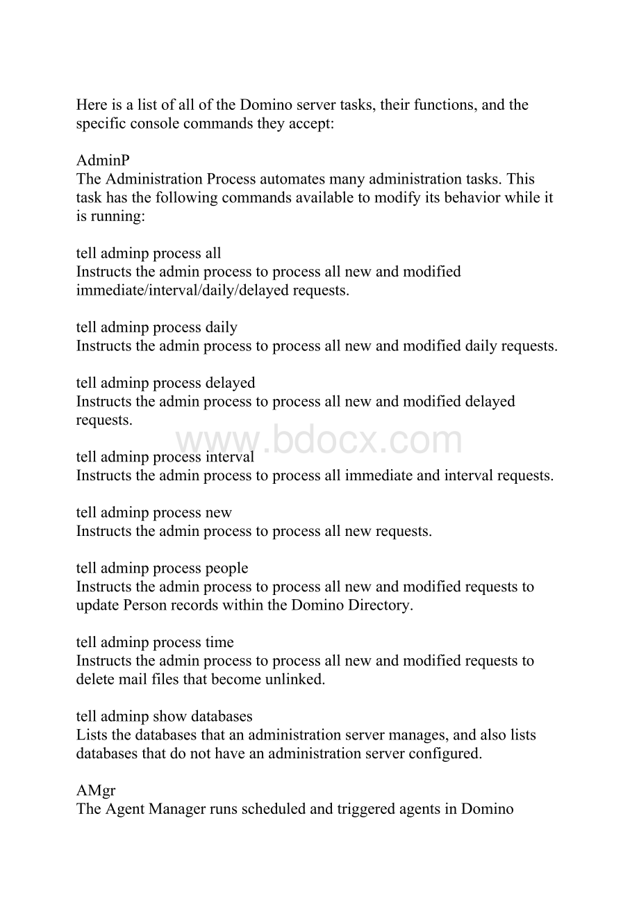 Domino控制台指令大全.docx_第3页