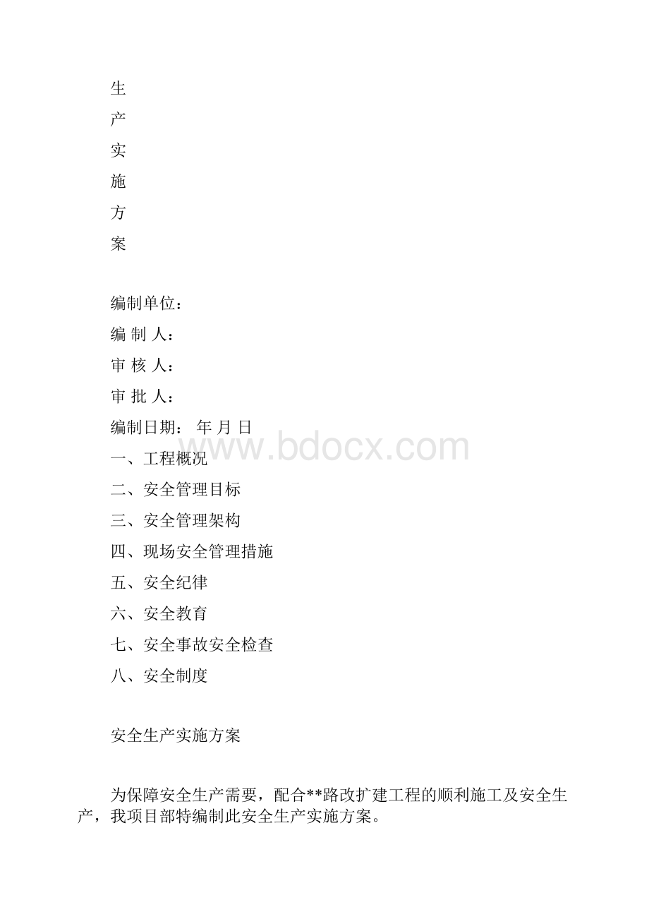 安全生产实施方案.docx_第2页