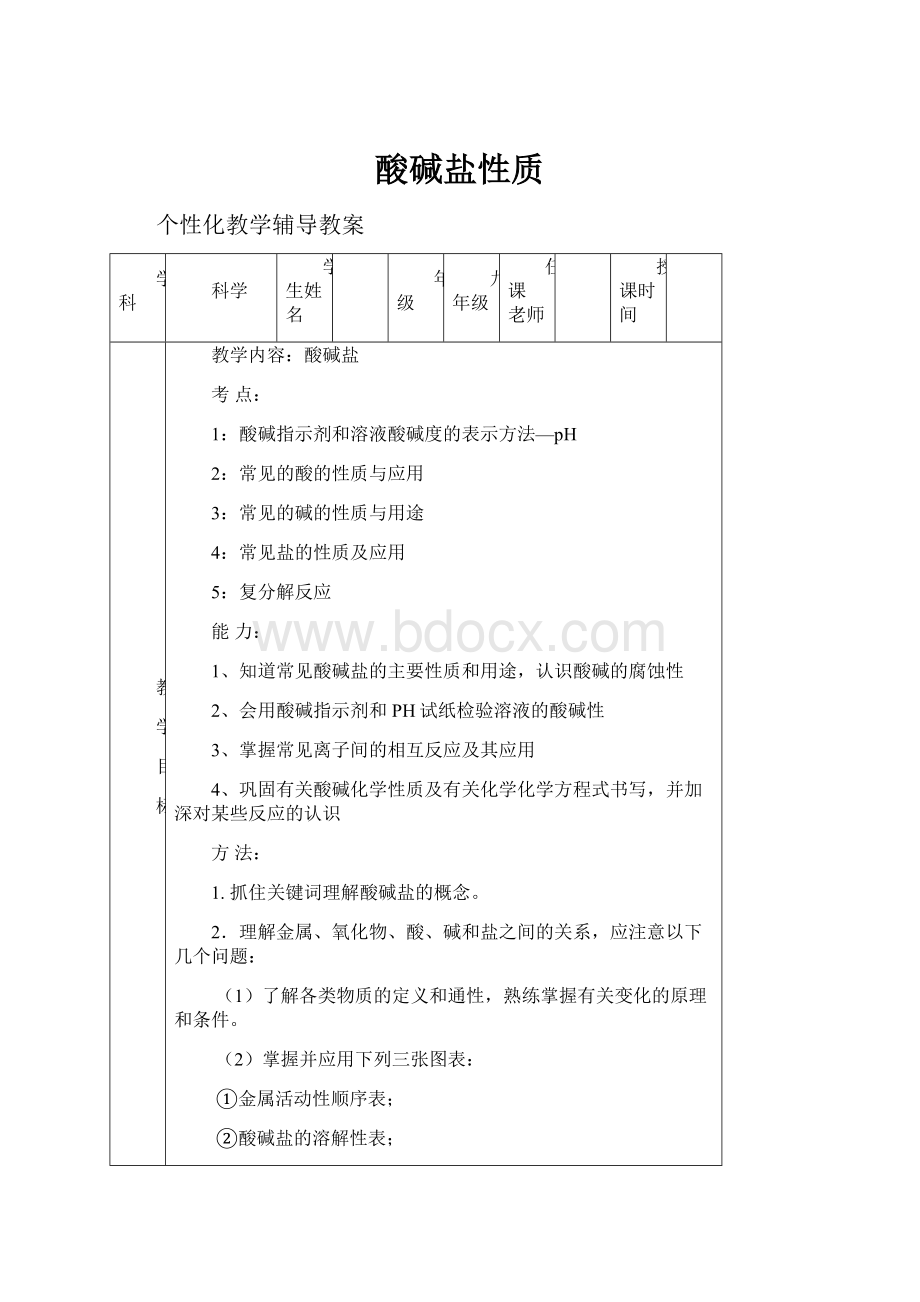 酸碱盐性质.docx