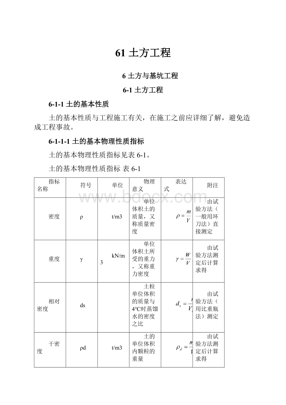 61 土方工程.docx_第1页