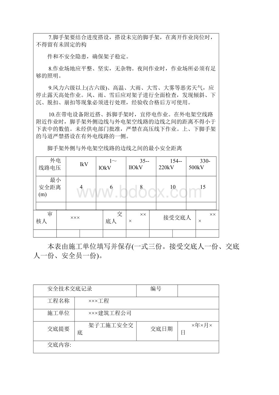 架子工施工安全技术交底.docx_第2页