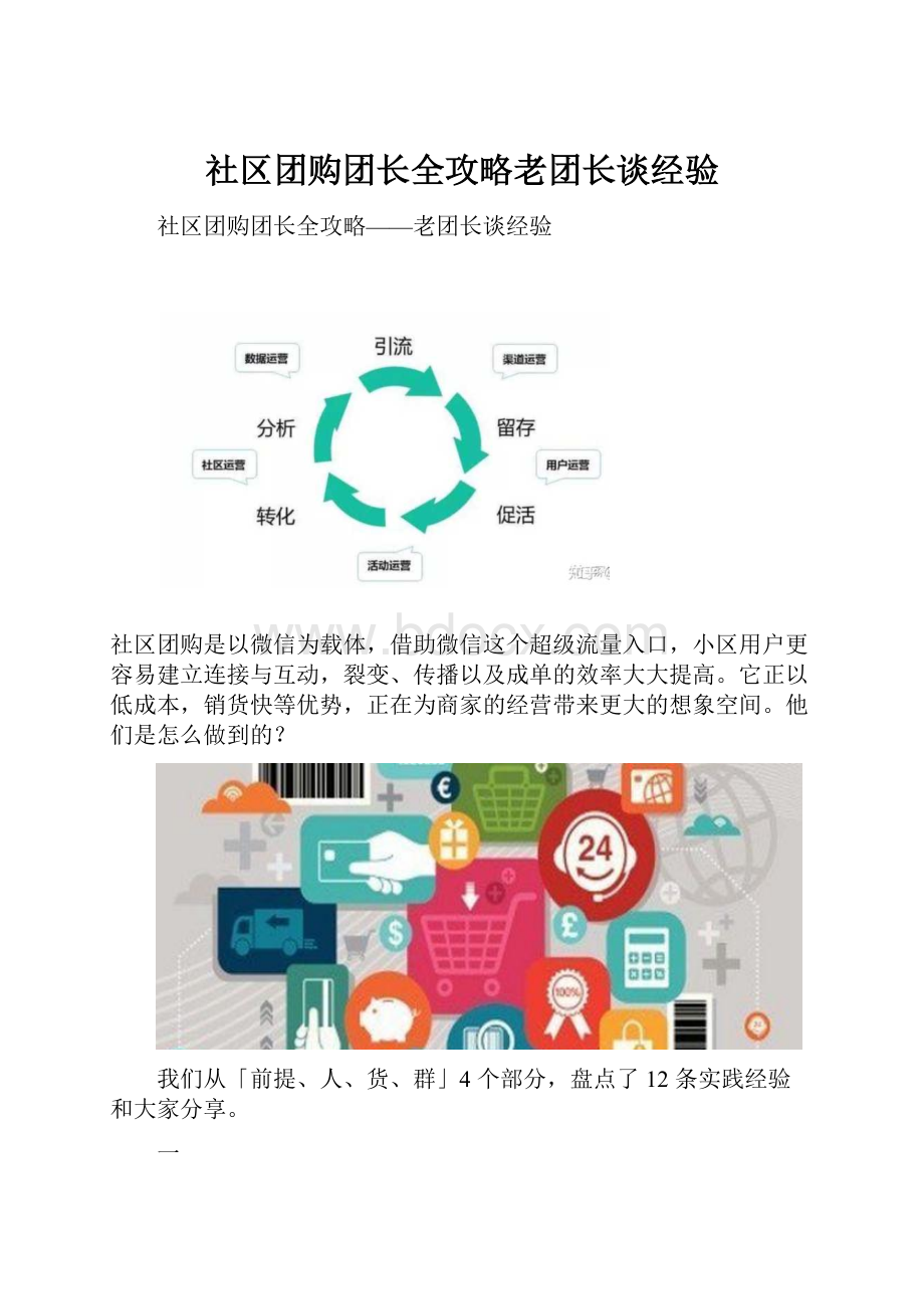 社区团购团长全攻略老团长谈经验.docx