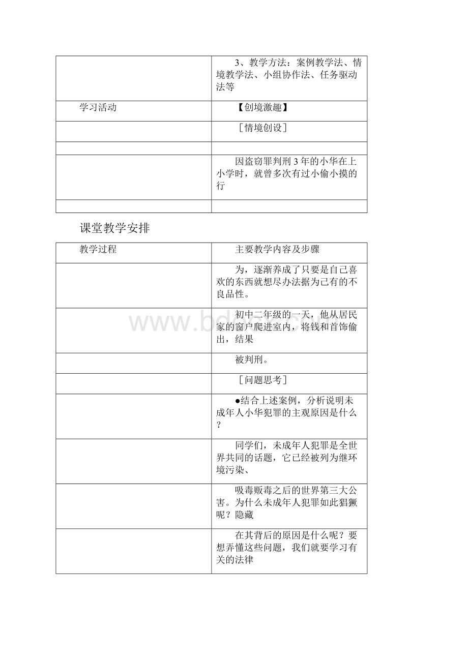 职业道德与法律第十课 避免误入犯罪歧途.docx_第3页