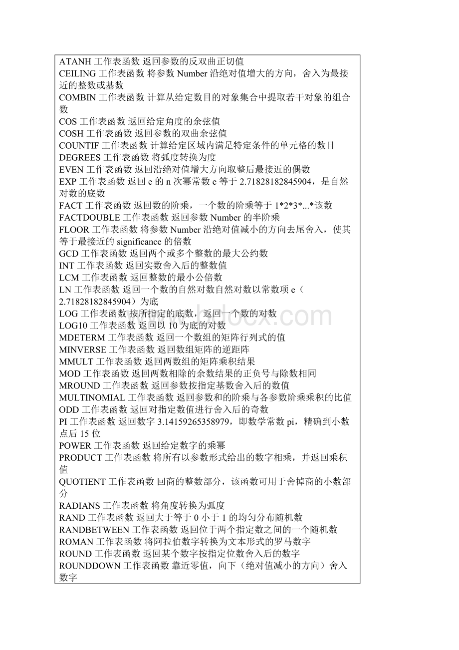 最新最全excel表格常用函数及用法.docx_第3页