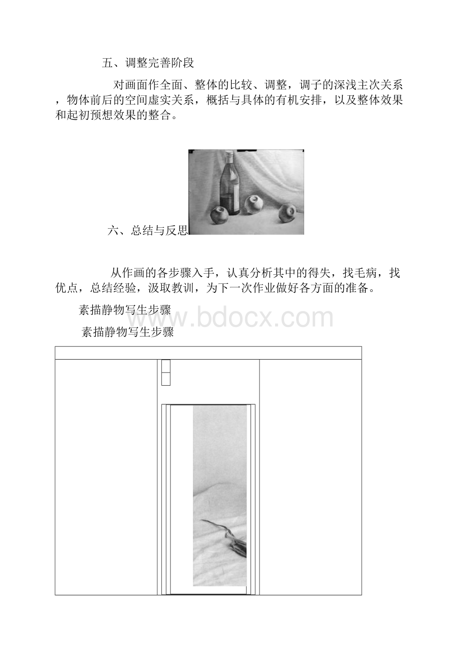 青春画社素描静物教学计划.docx_第3页