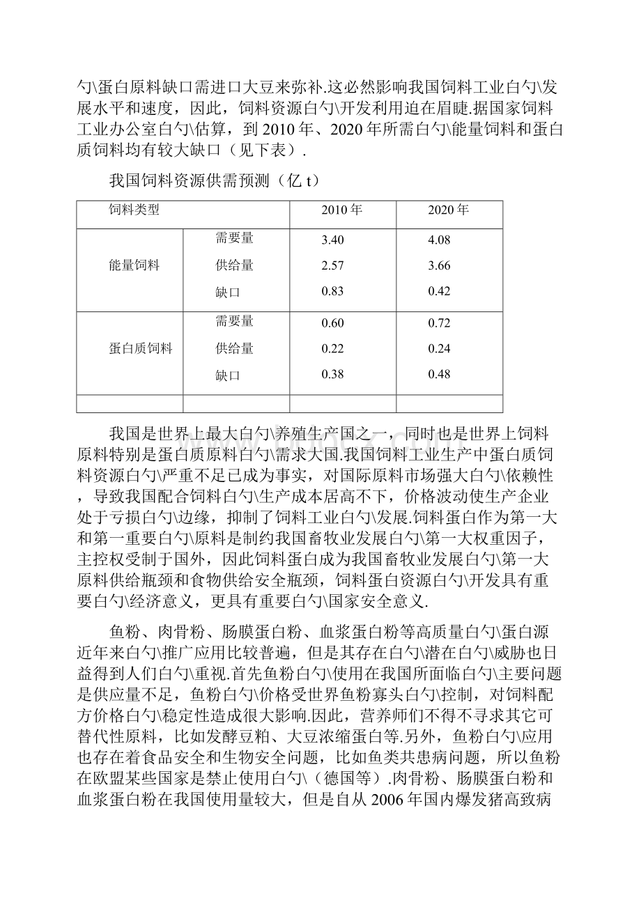 建设10万吨功能性大豆蛋白肽生产线项目商业计划书.docx_第3页