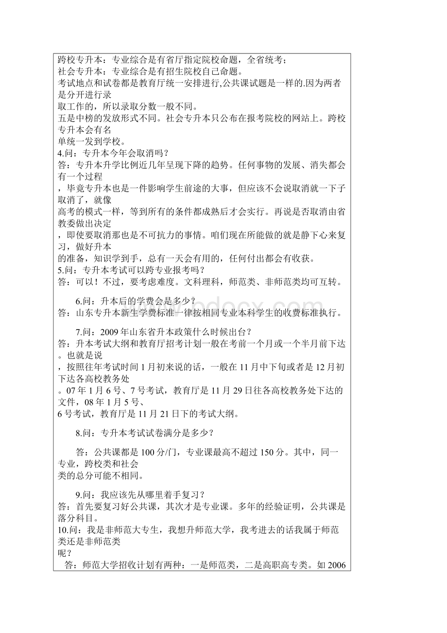 专升本常见问题详细版.docx_第2页