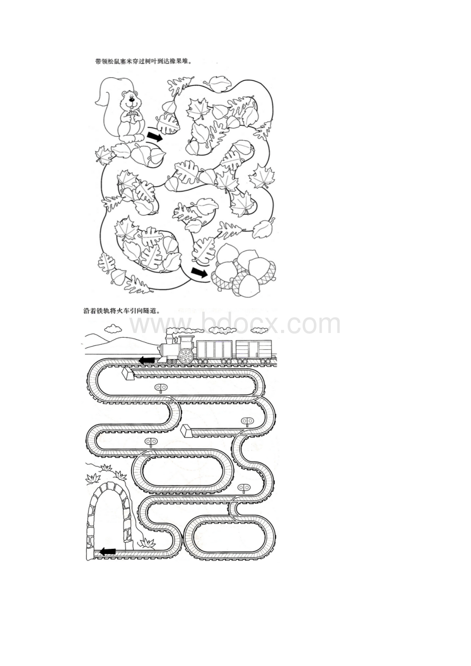 搜集的幼儿智力培养迷宫集合排版好可直接打印.docx_第2页