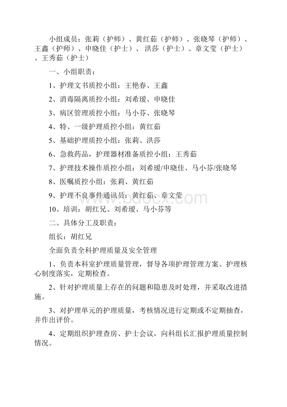 护理质量管理与持续改进记录表.docx_第3页