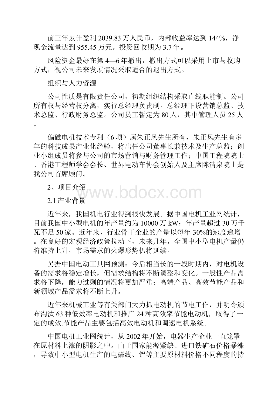 偏磁电机项目可行性研究报告0821.docx_第3页