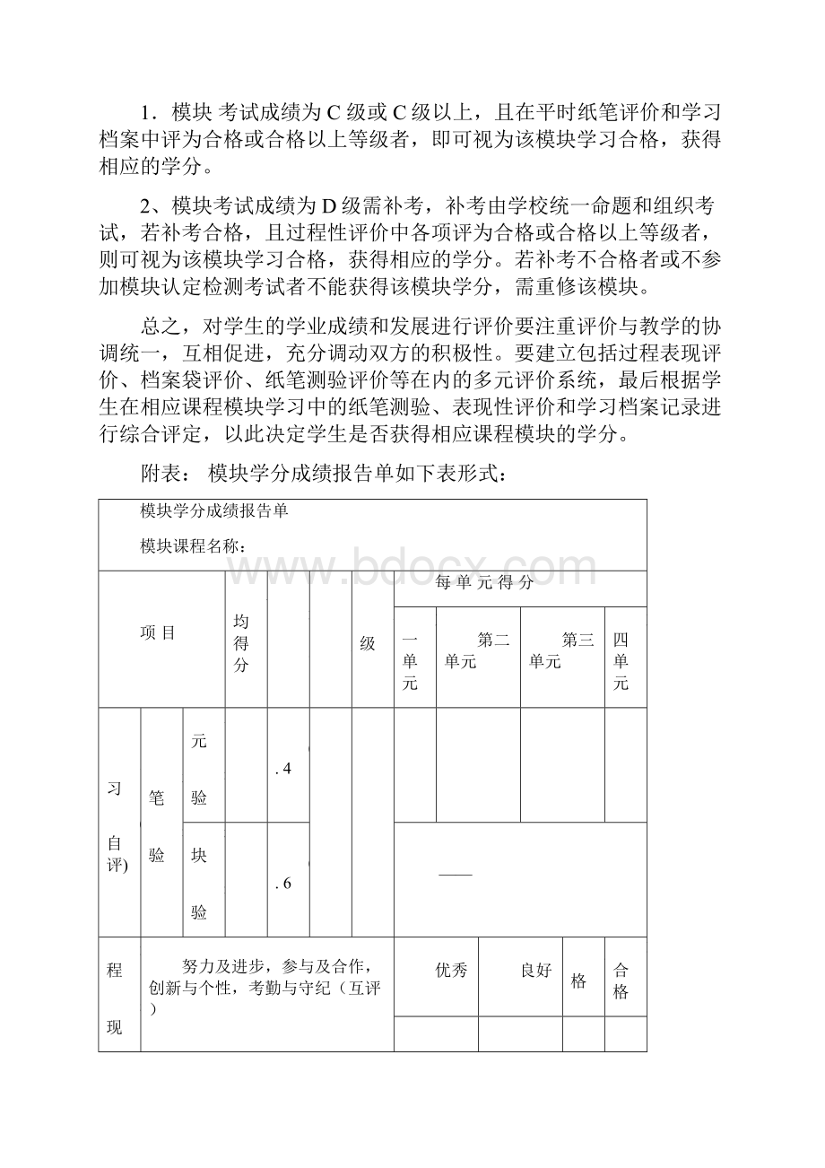 新课程标准下高中化学模块评价方案初探.docx_第3页