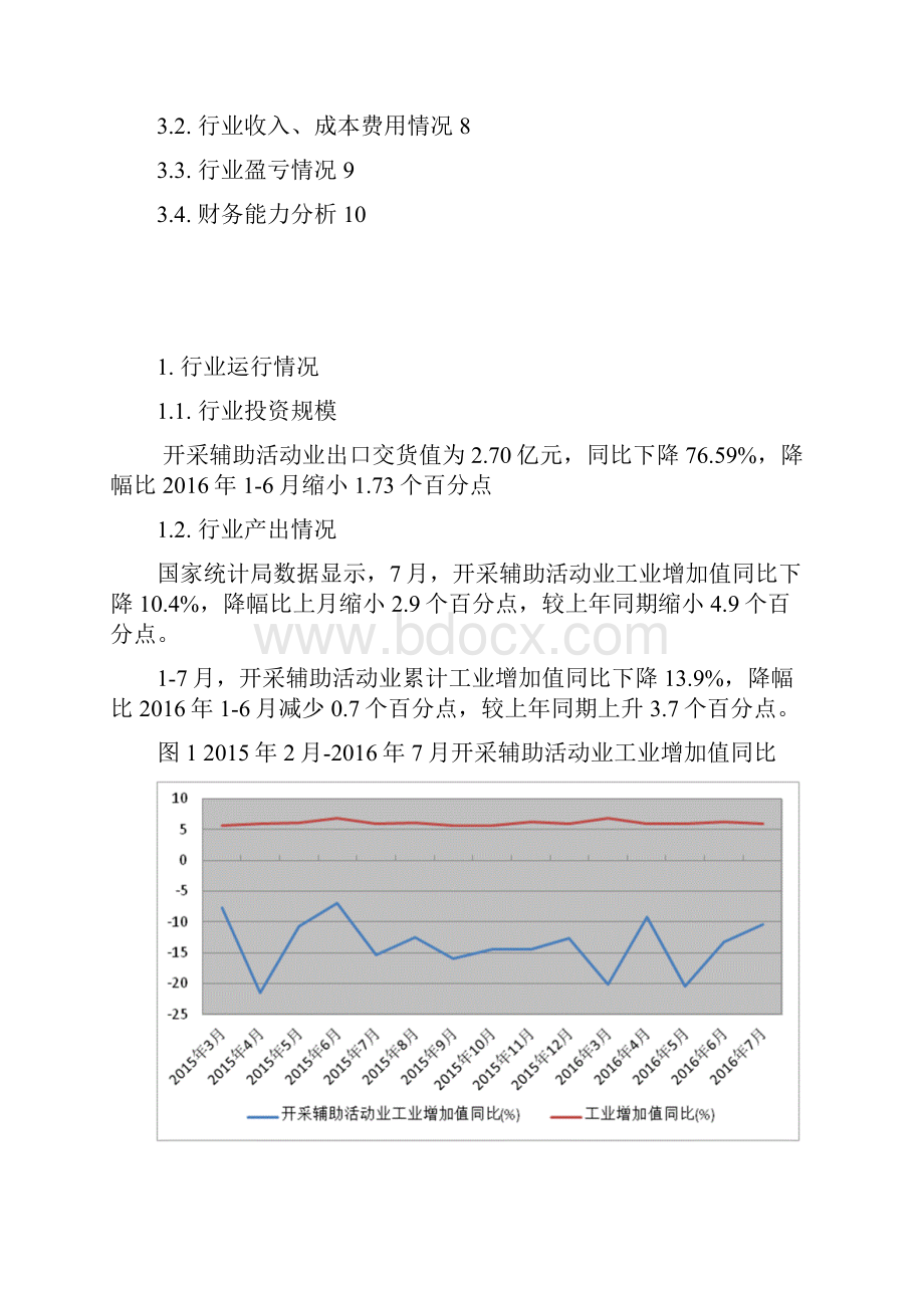 推荐开采辅助活动行业分析报告精品报告.docx_第2页