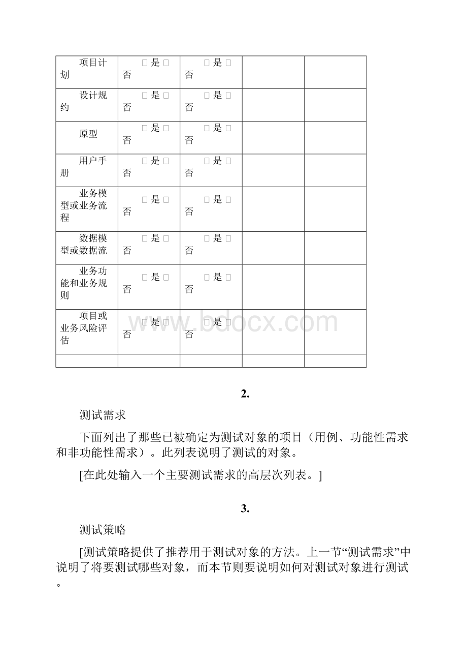 软件测试计划模版.docx_第3页