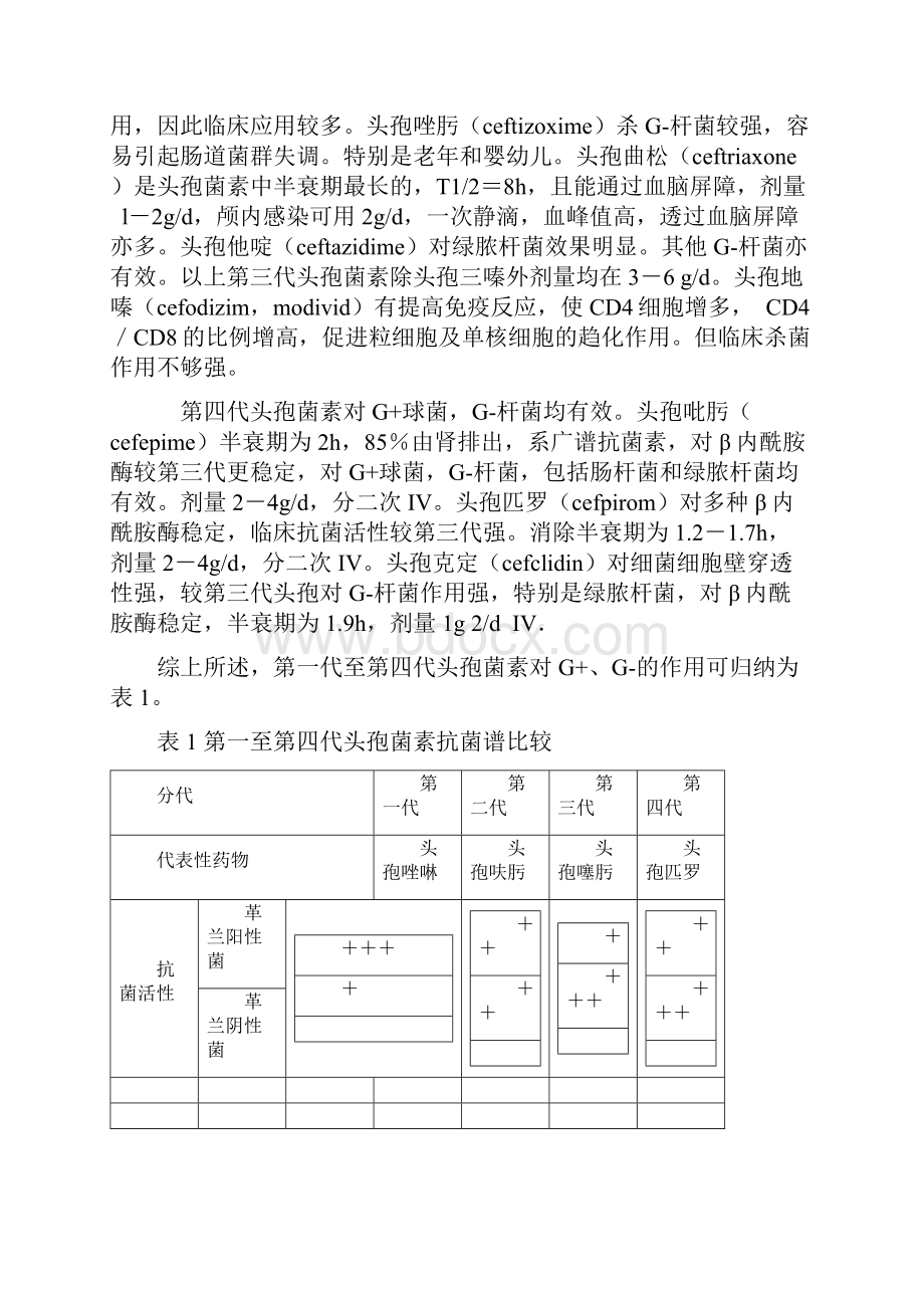 抗生素是指具有杀灭或抑制病原微生物作用指导.docx_第3页