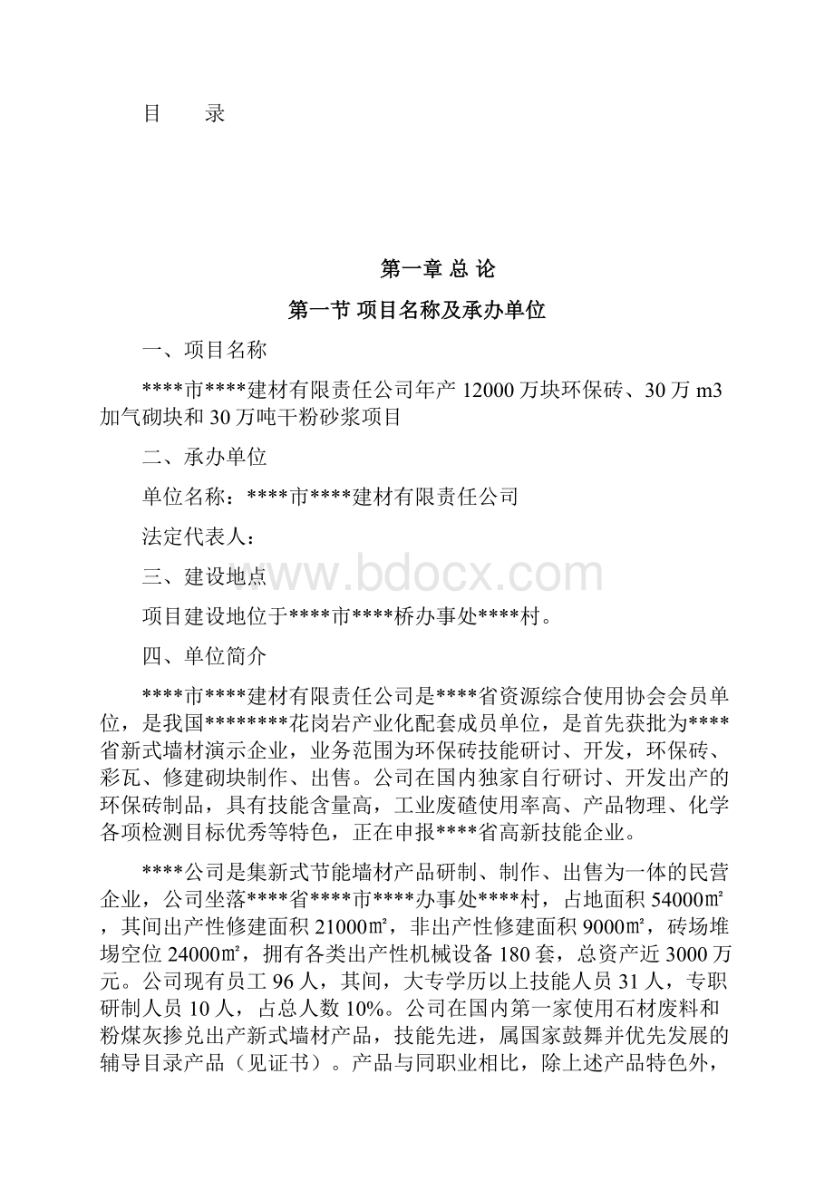 环保新型砖生产线项目可行性研究报告.docx_第2页