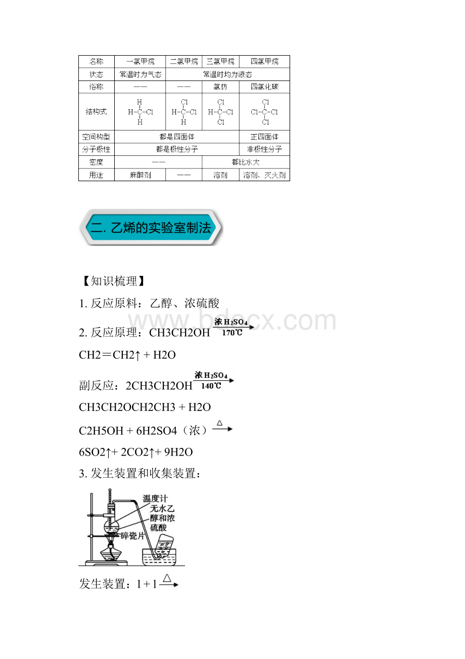 高考化学 实验全突破之有机实验 烷烃烯烃和炔烃的重要实验.docx_第2页