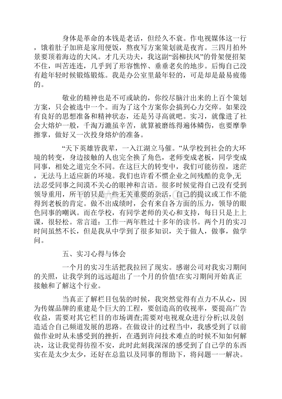 传媒类社会实践报告.docx_第3页