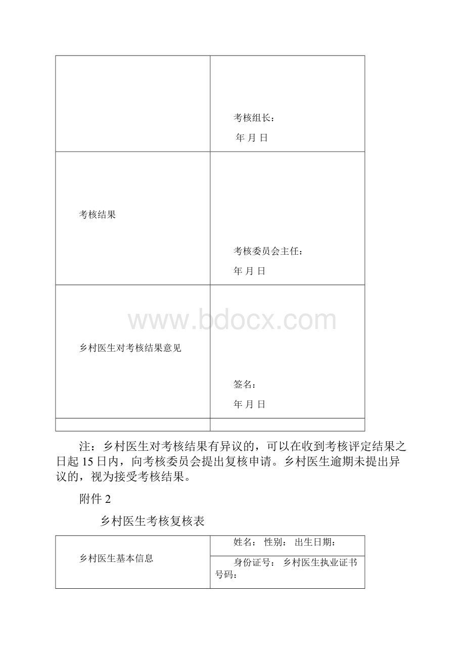 乡村医生考核全套表附件3.docx_第3页