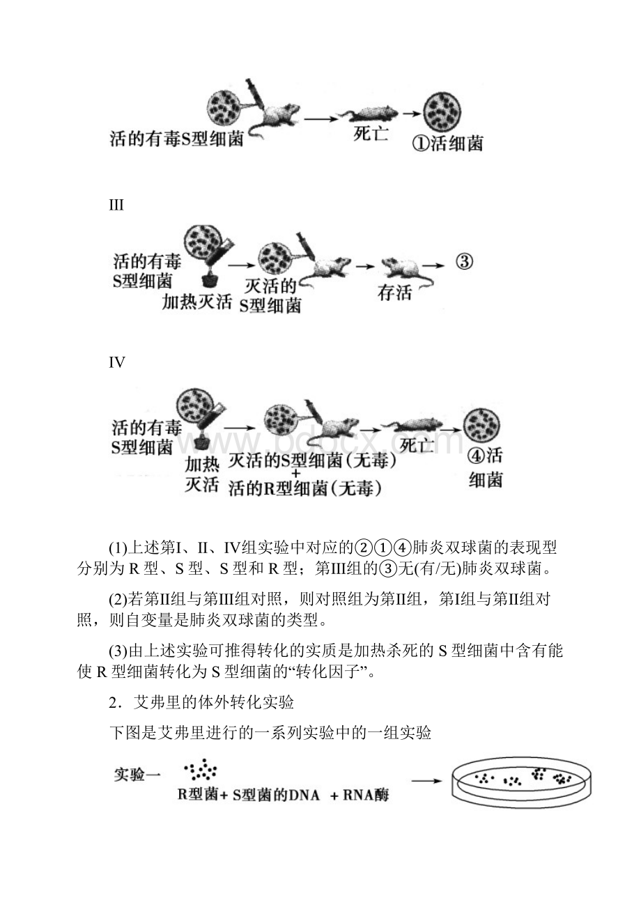 《课堂新坐标》高考生物大一轮复习配套讲义必修2+第二单元+基因的本质与表达教材梳理.docx_第2页