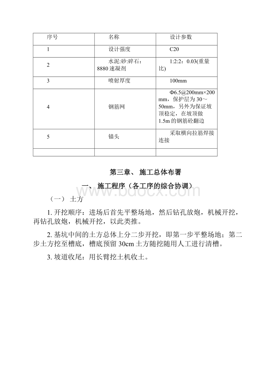 XX工程基坑开挖及支护方案要点.docx_第3页