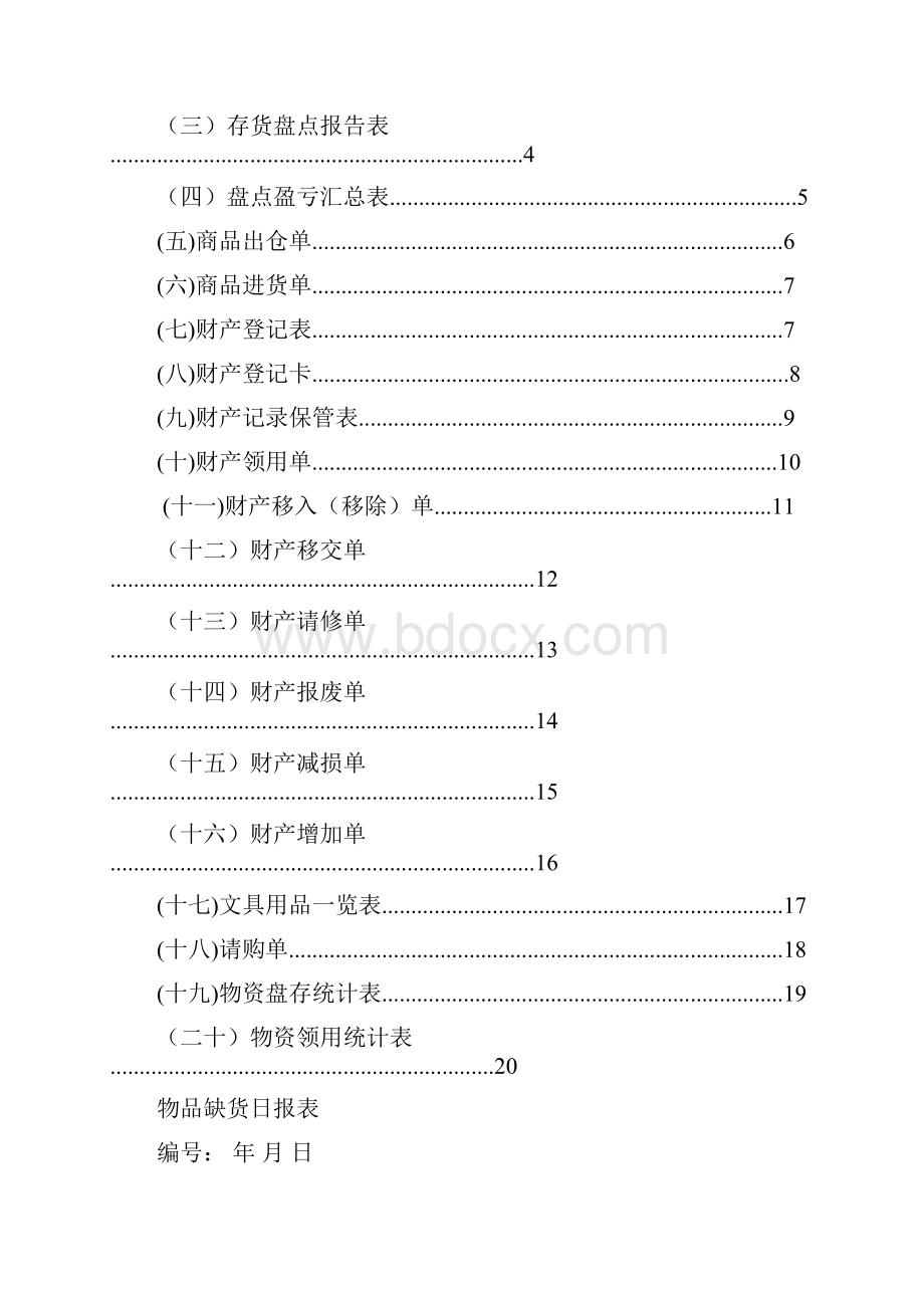 物资管理常用表格.docx_第2页