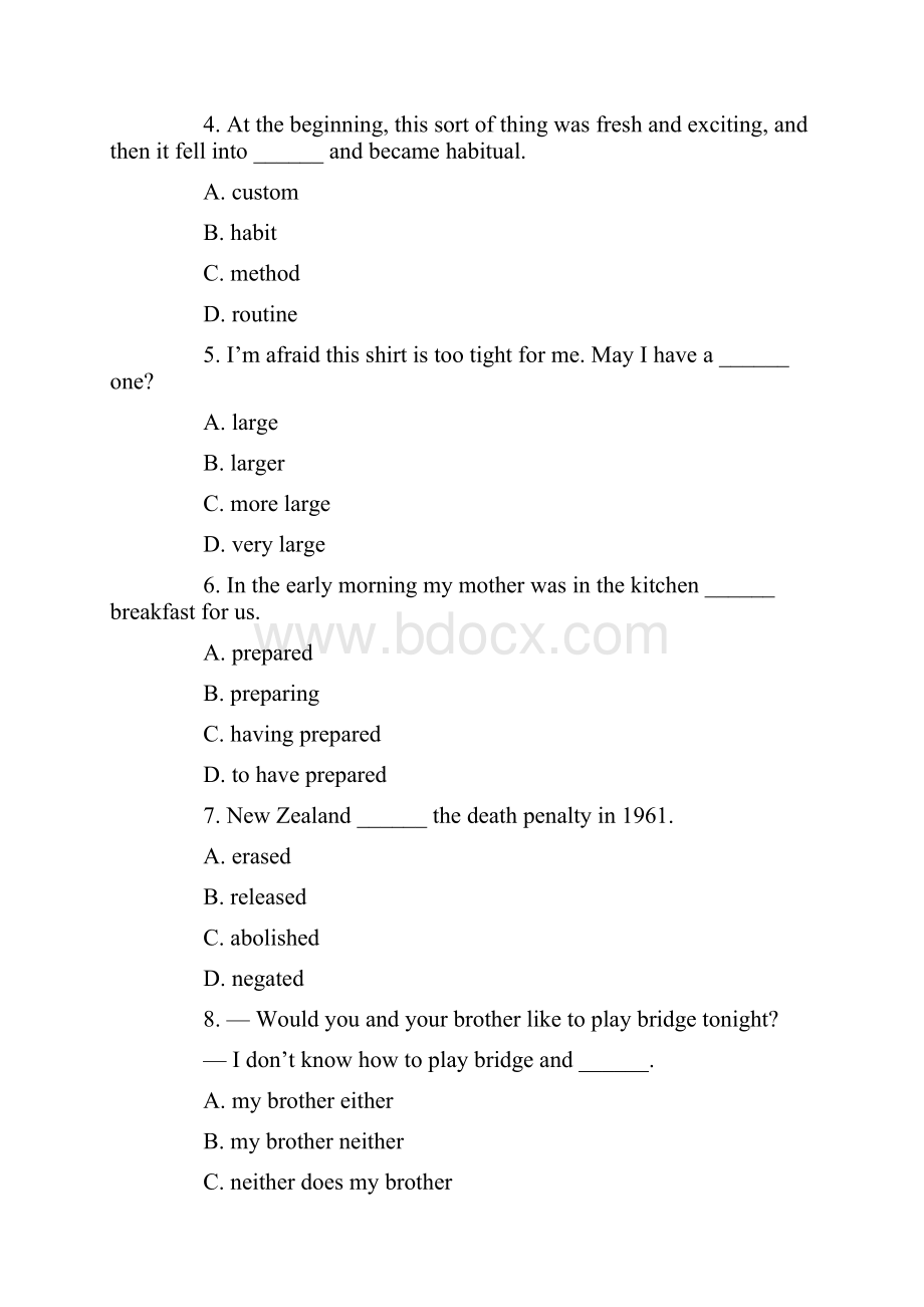 全国高等教育自学考试英语试题.docx_第2页