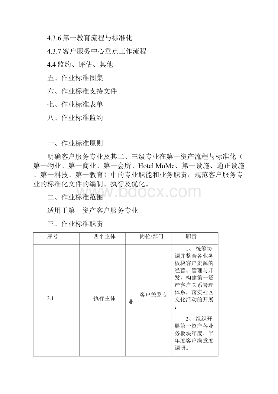 第一资产客户服务专业流程与标准化作业标准.docx_第3页