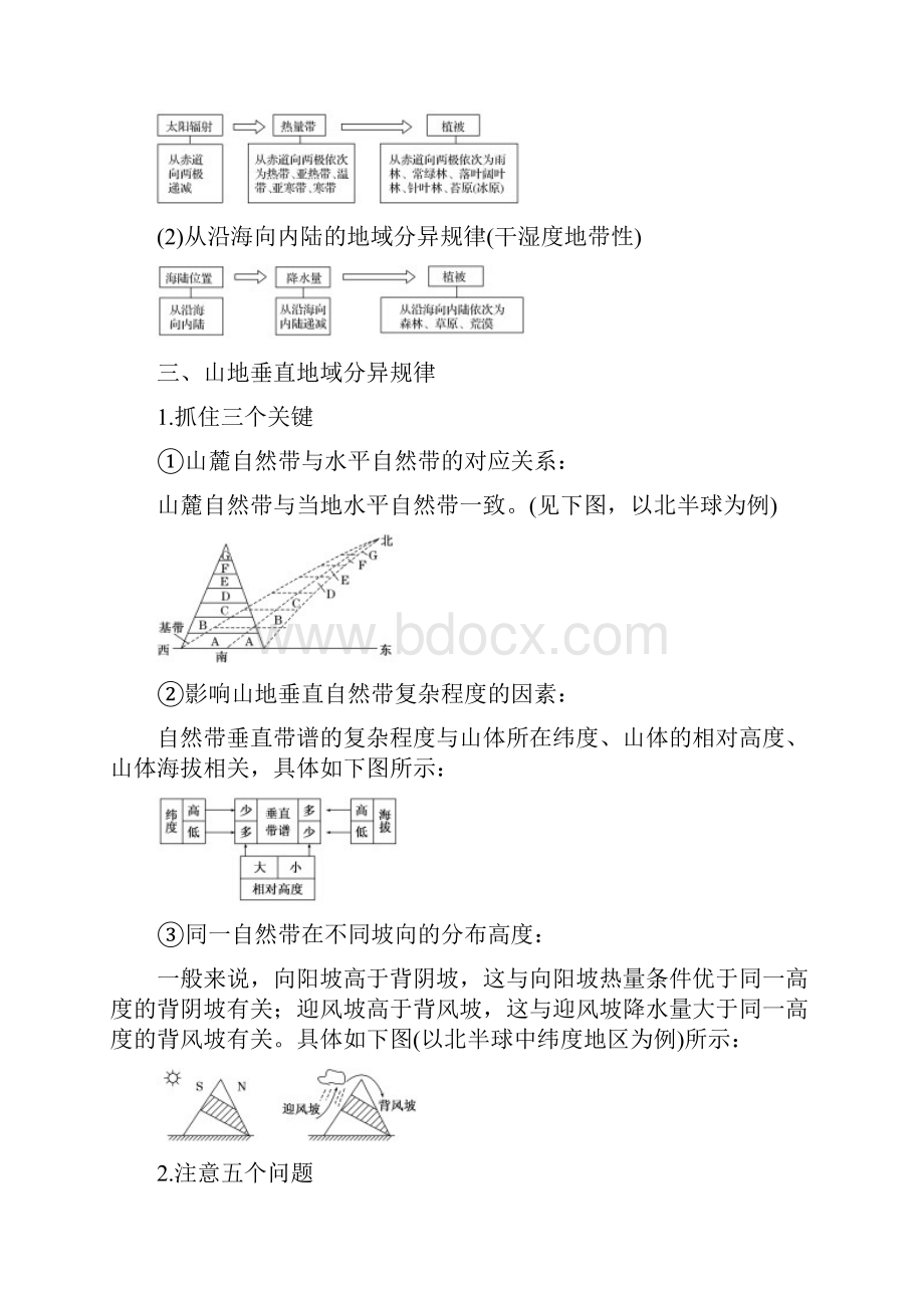 高考地理二轮复习微专题要素探究与设计 专题52 差异性学案.docx_第2页