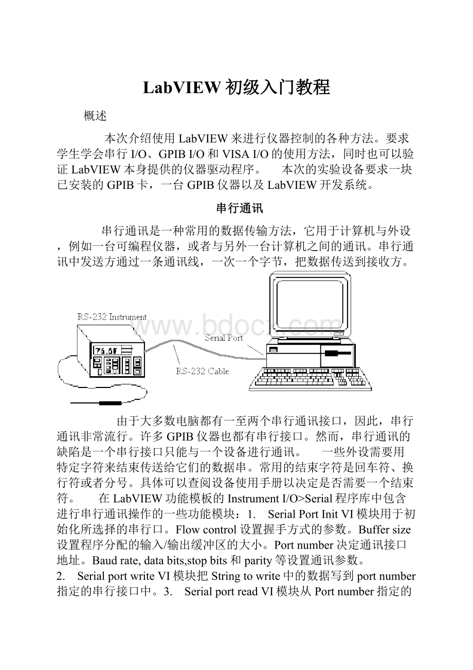 LabVIEW初级入门教程.docx