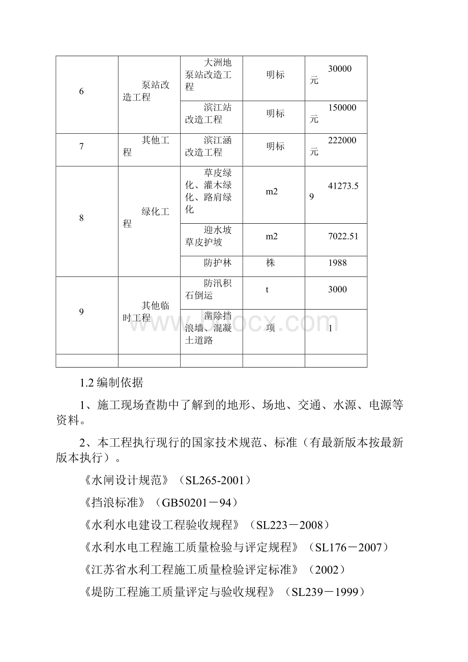 靖安街道长江干堤应急加固加固工程施工设计.docx_第3页