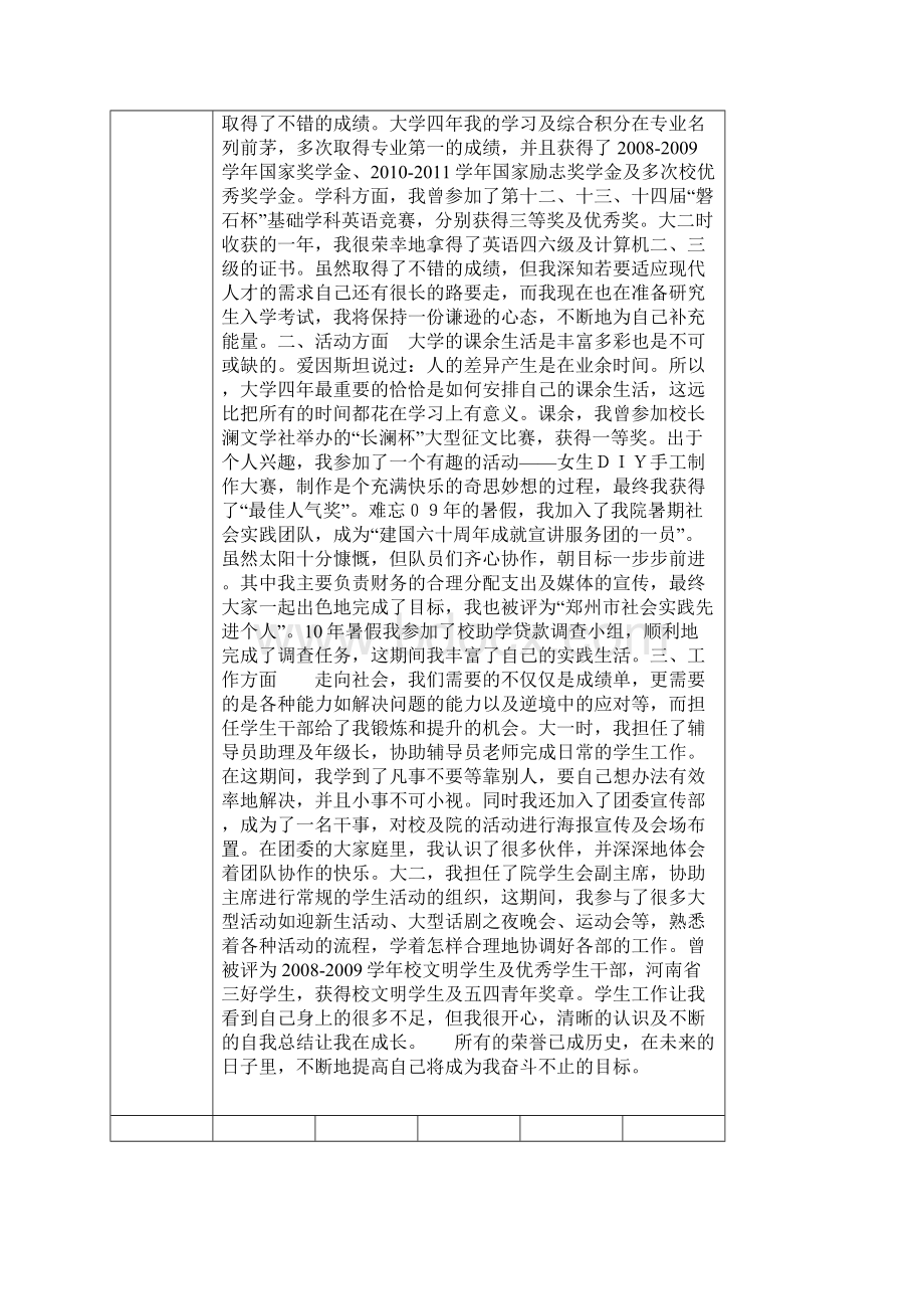 大学生自强之星申报材料经常汇总大学生学习的榜样.docx_第3页