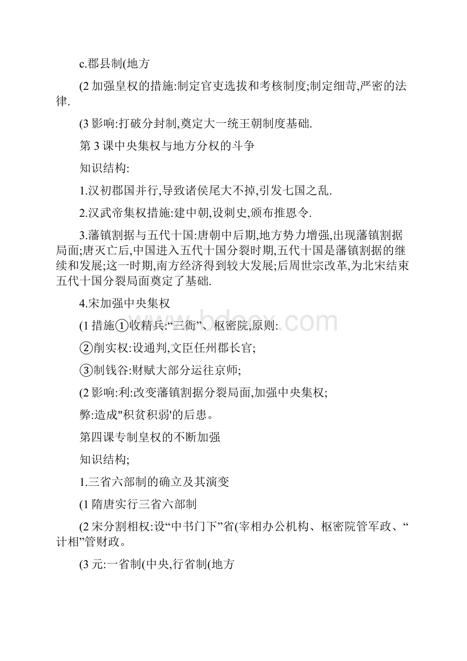 高中历史必修一 知识点总结.docx_第2页