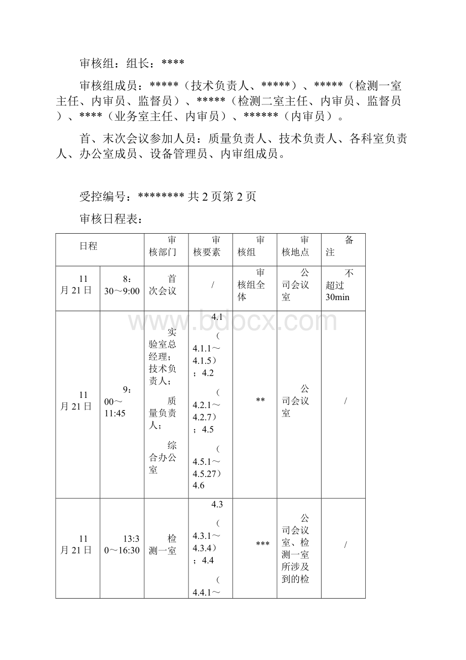 检验检测机构内审典型样本供大家参考总结.docx_第3页