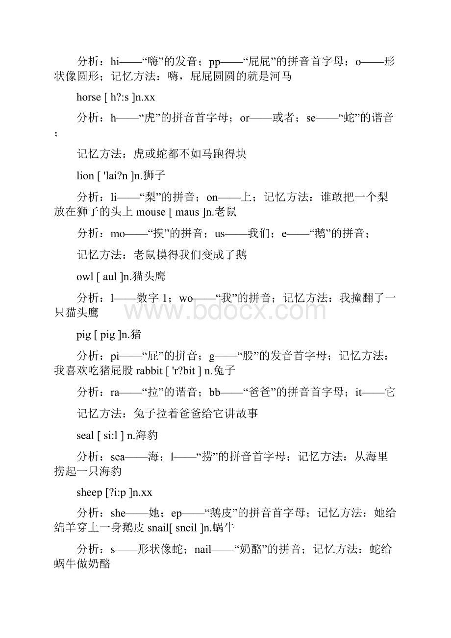 小学英语单词趣味记忆法.docx_第3页