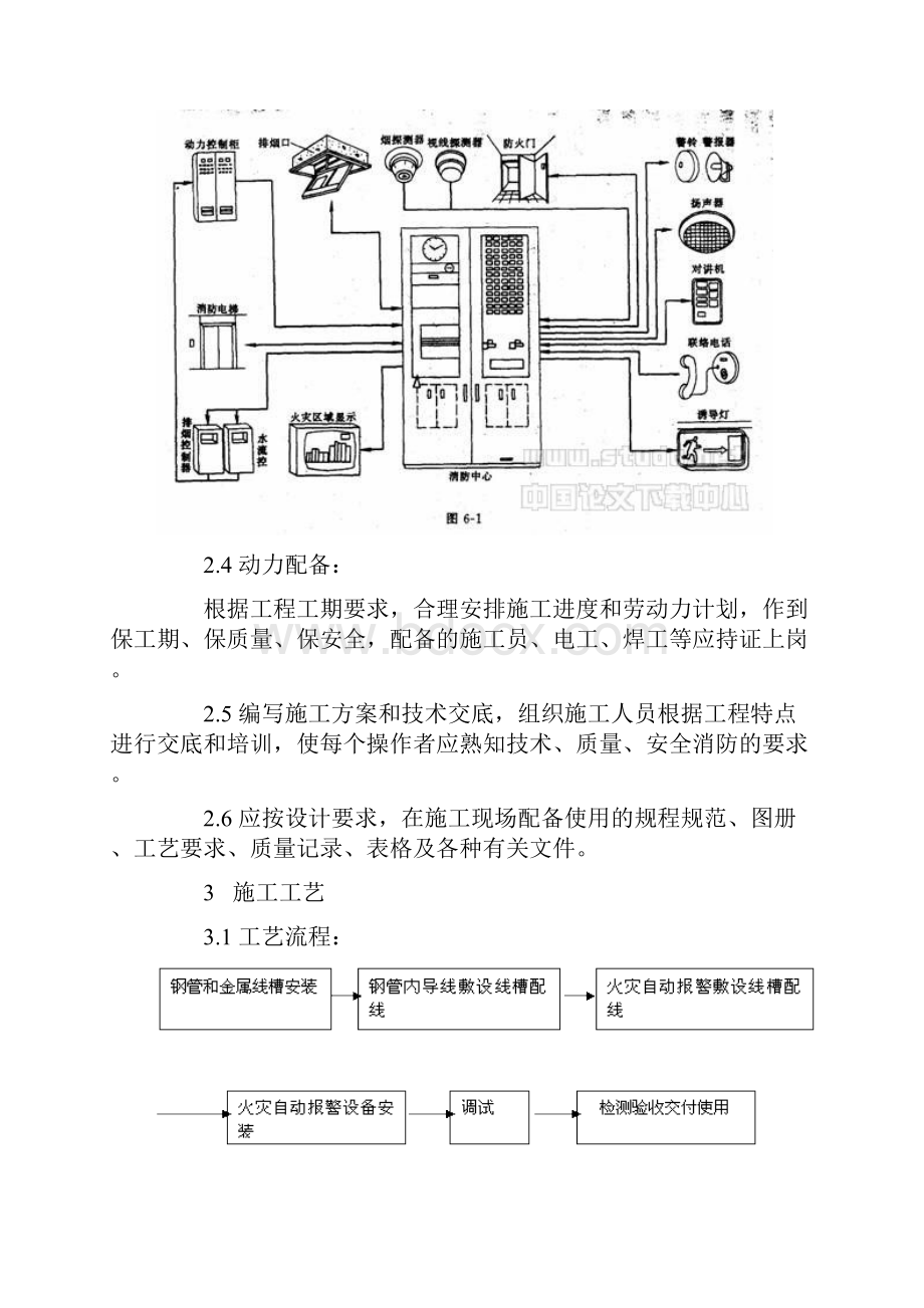 火灾自动报警系统安装工艺标准.docx_第3页