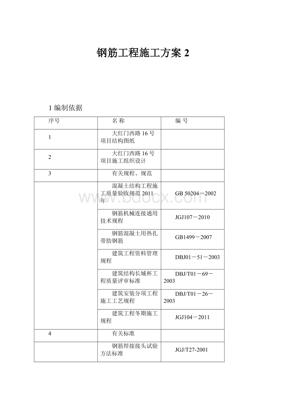 钢筋工程施工方案2.docx