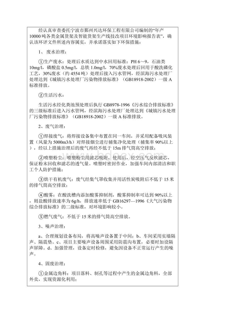 年产10000吨各类金属货架及智能货架生产线技改项目.docx_第2页