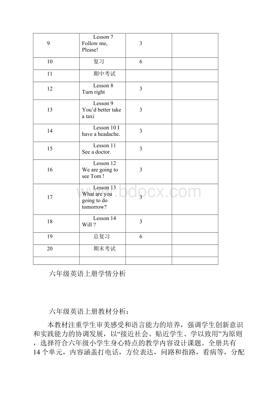 小学六年级《英语》上册教案陕旅版.docx_第2页