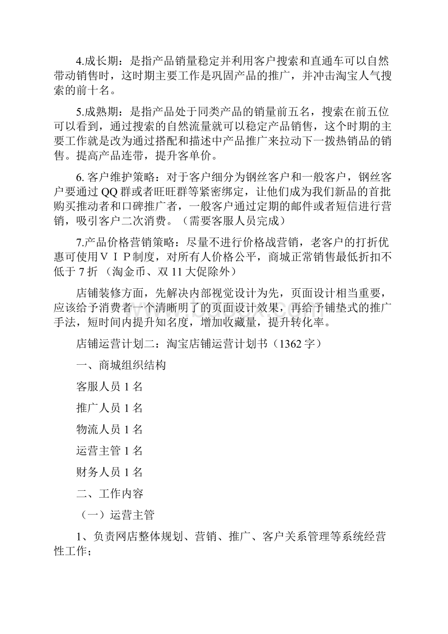 实用天猫商城电商新开店铺整体运营规划项目商业计划书.docx_第2页