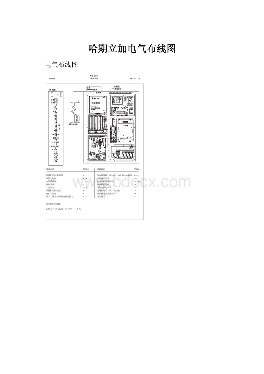 哈期立加电气布线图.docx_第1页