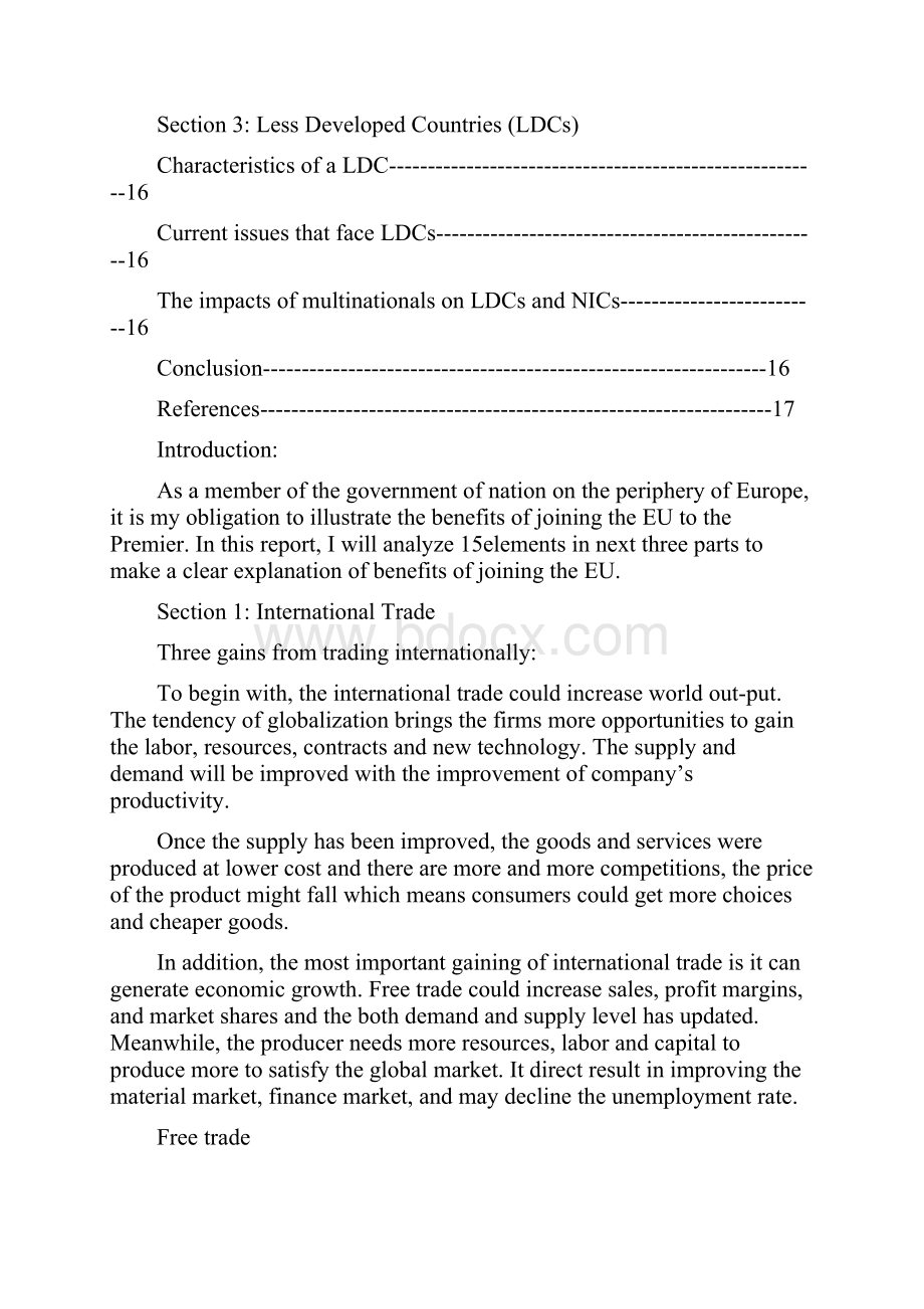 HNDEconomicsTheWorldEconomy世界经济学报告.docx_第2页