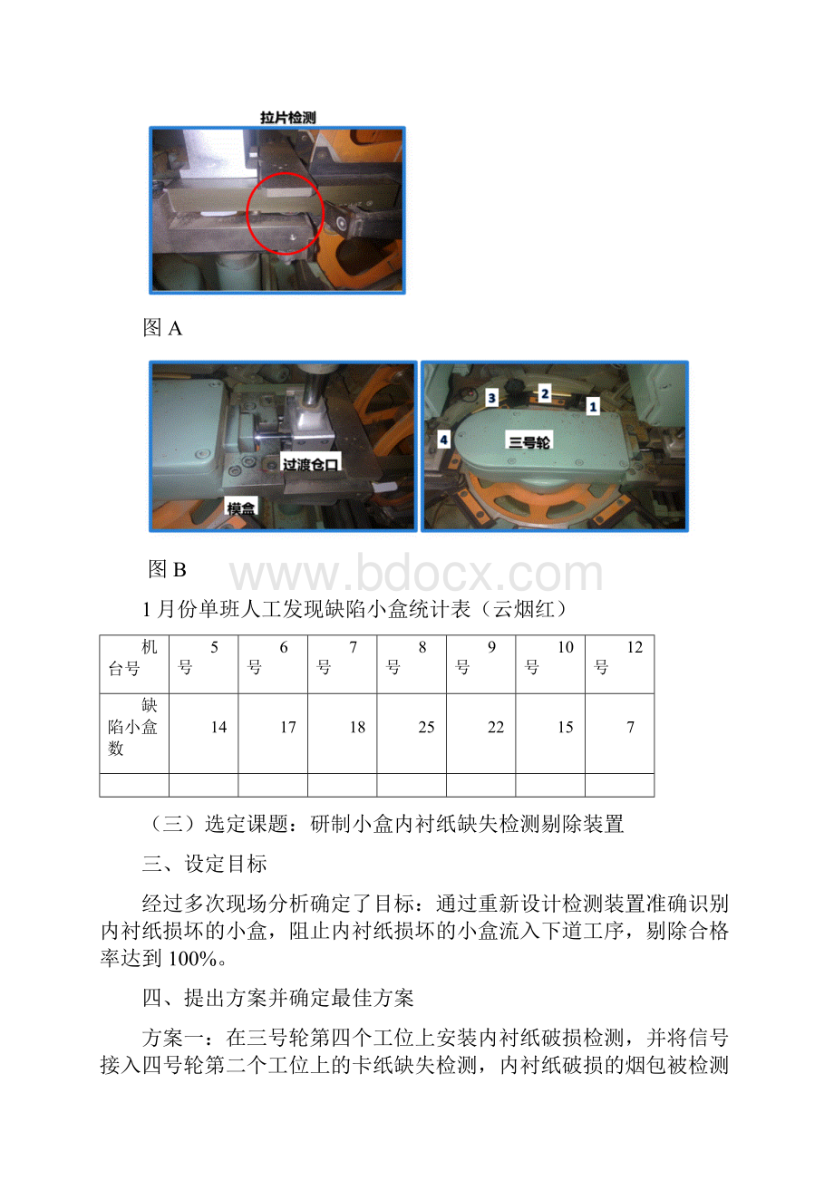 研制小盒内衬纸缺失检测剔除装置.docx_第3页