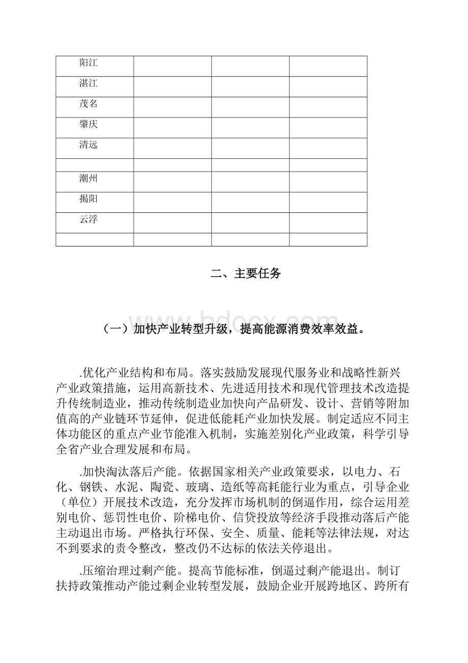 广东省能源消费总量控制工作方案.docx_第3页