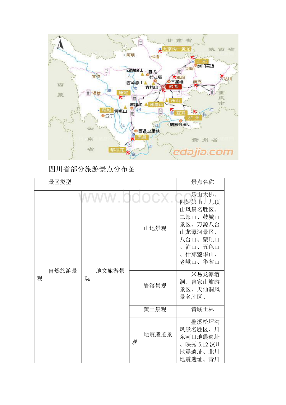 四川省旅游景观研究分析.docx_第2页