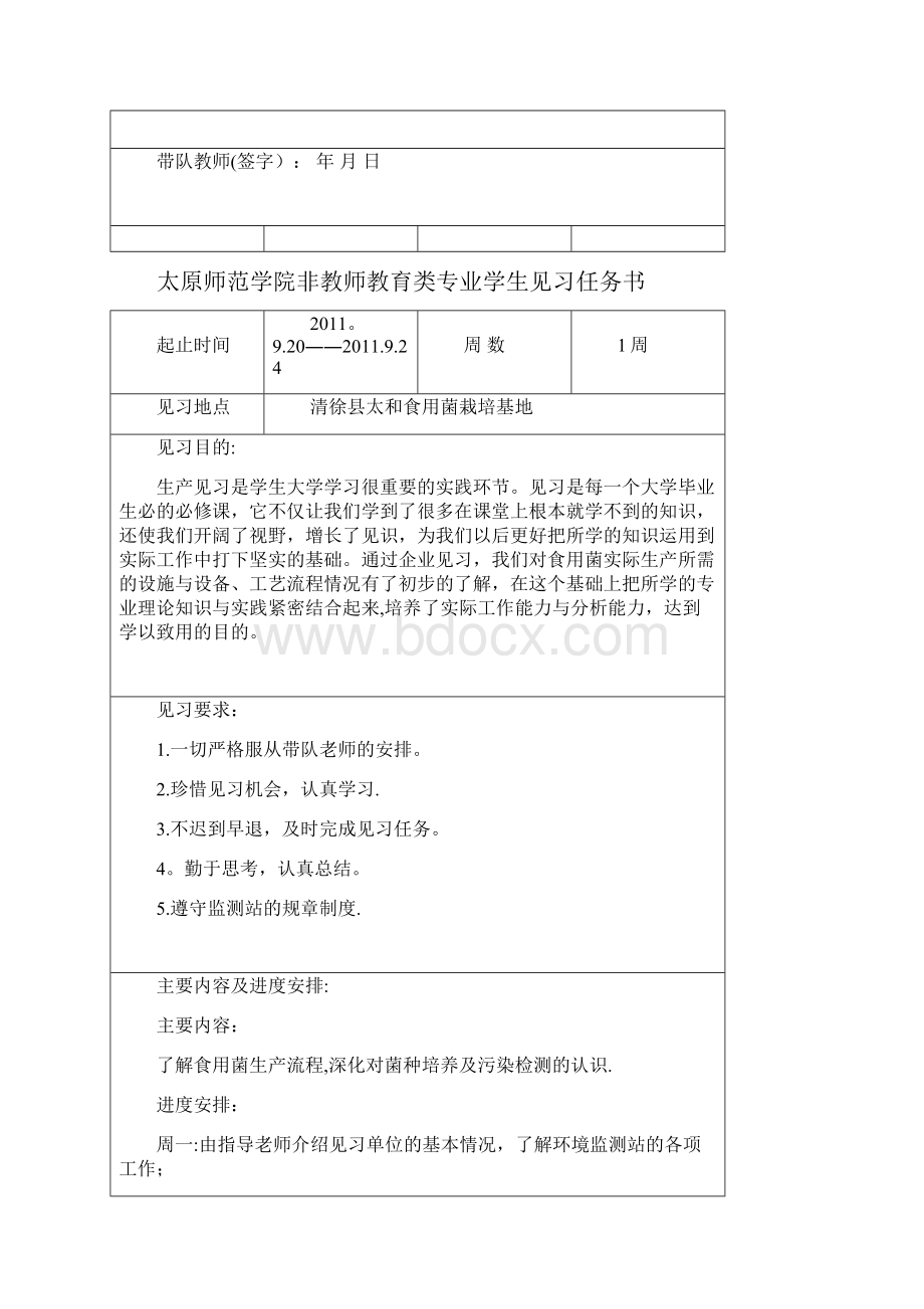 本科毕业生实习报告范本模板.docx_第2页