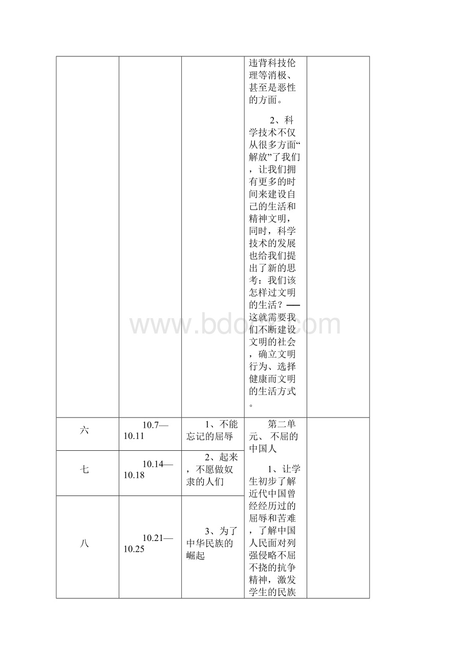 人教版小学品德与社会六年级上册教案全册1314学年.docx_第2页