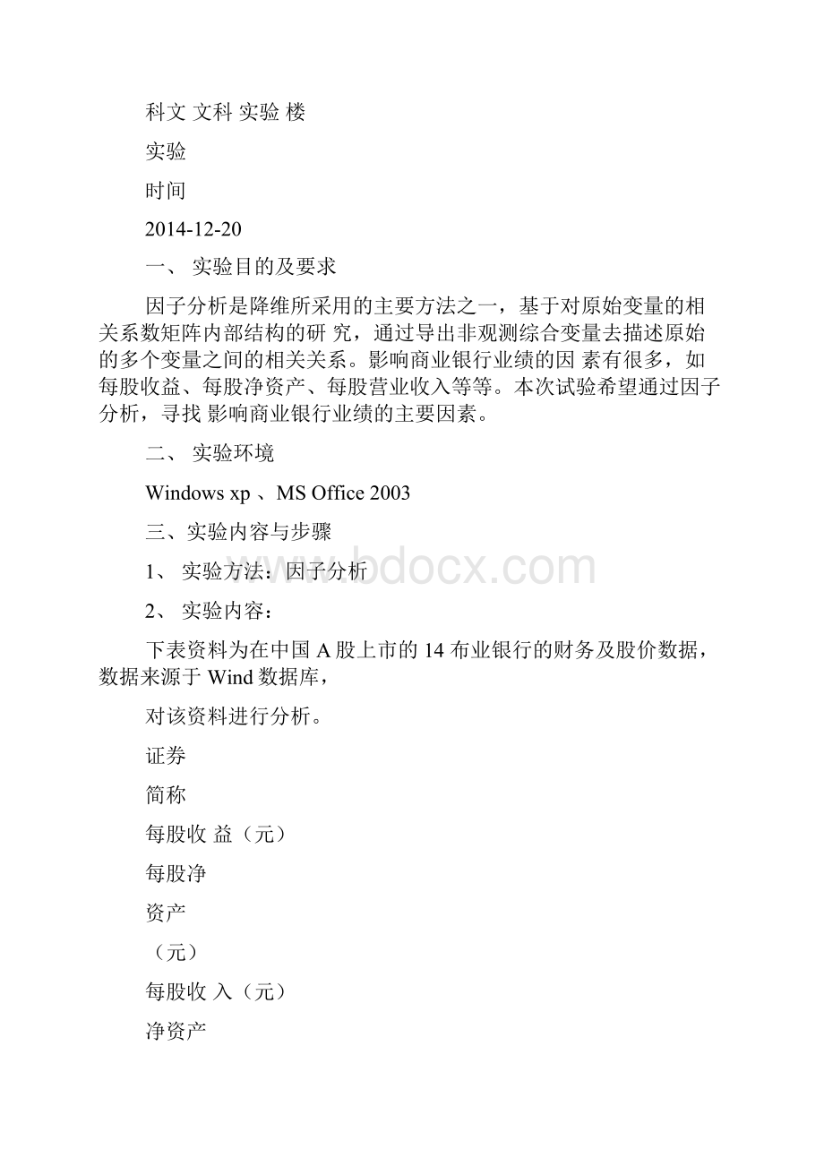 统计分析软件实验报告.docx_第2页