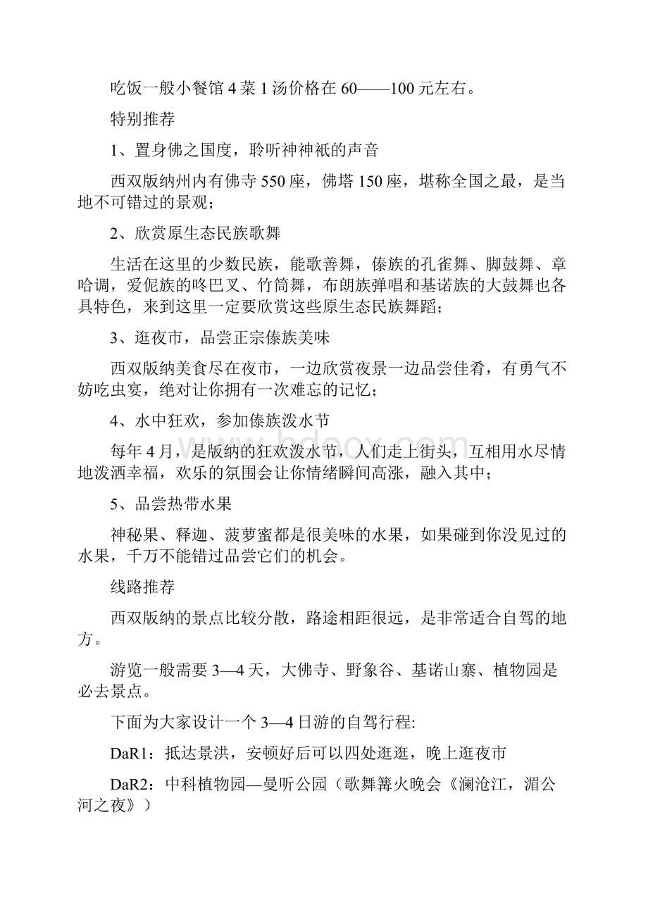 参考借鉴西双版纳自驾游攻略都在这doc.docx_第2页